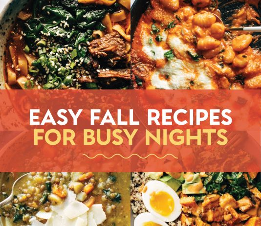 22 Easy Fall Recipes for Busy Nights