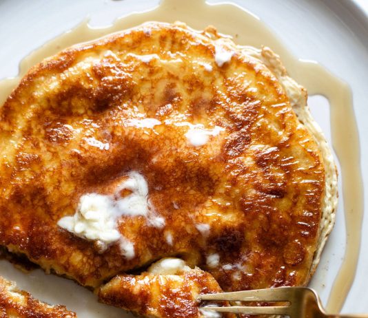 Single Serve Cottage Cheese Pancake