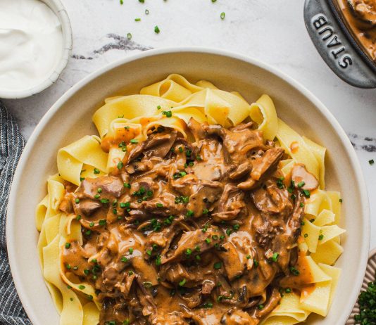 Beef Stroganoff