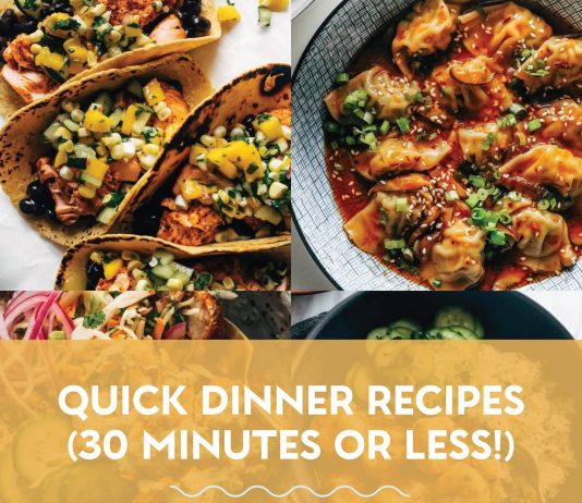 40 Super Quick Dinner Recipes